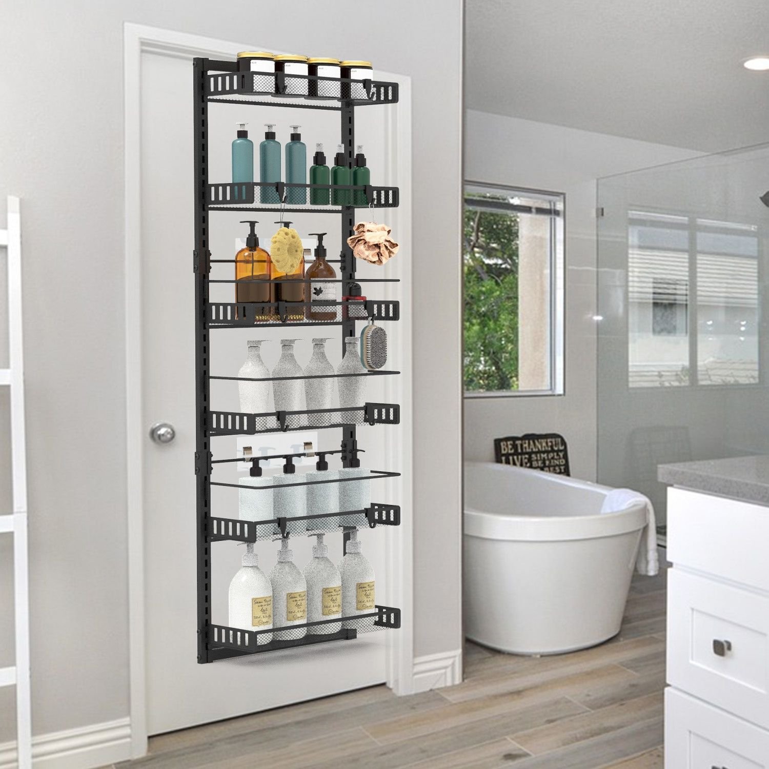 full back of door spice organizer