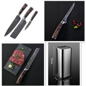 Chef Knives Kitchen Knives Cleaver Slicing Knives (Option: 5pcs set A)